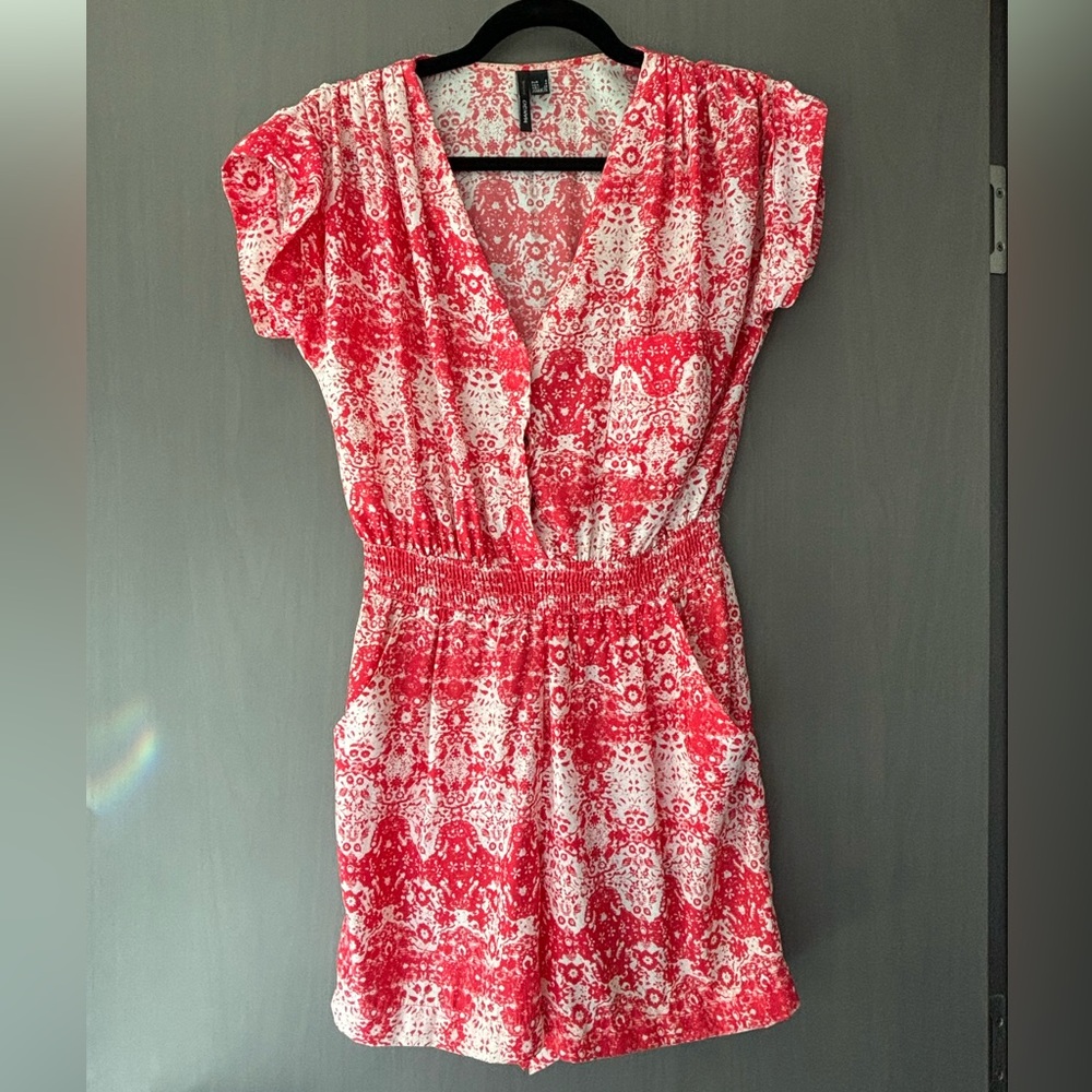 Mango romper with side pockets USA size 4